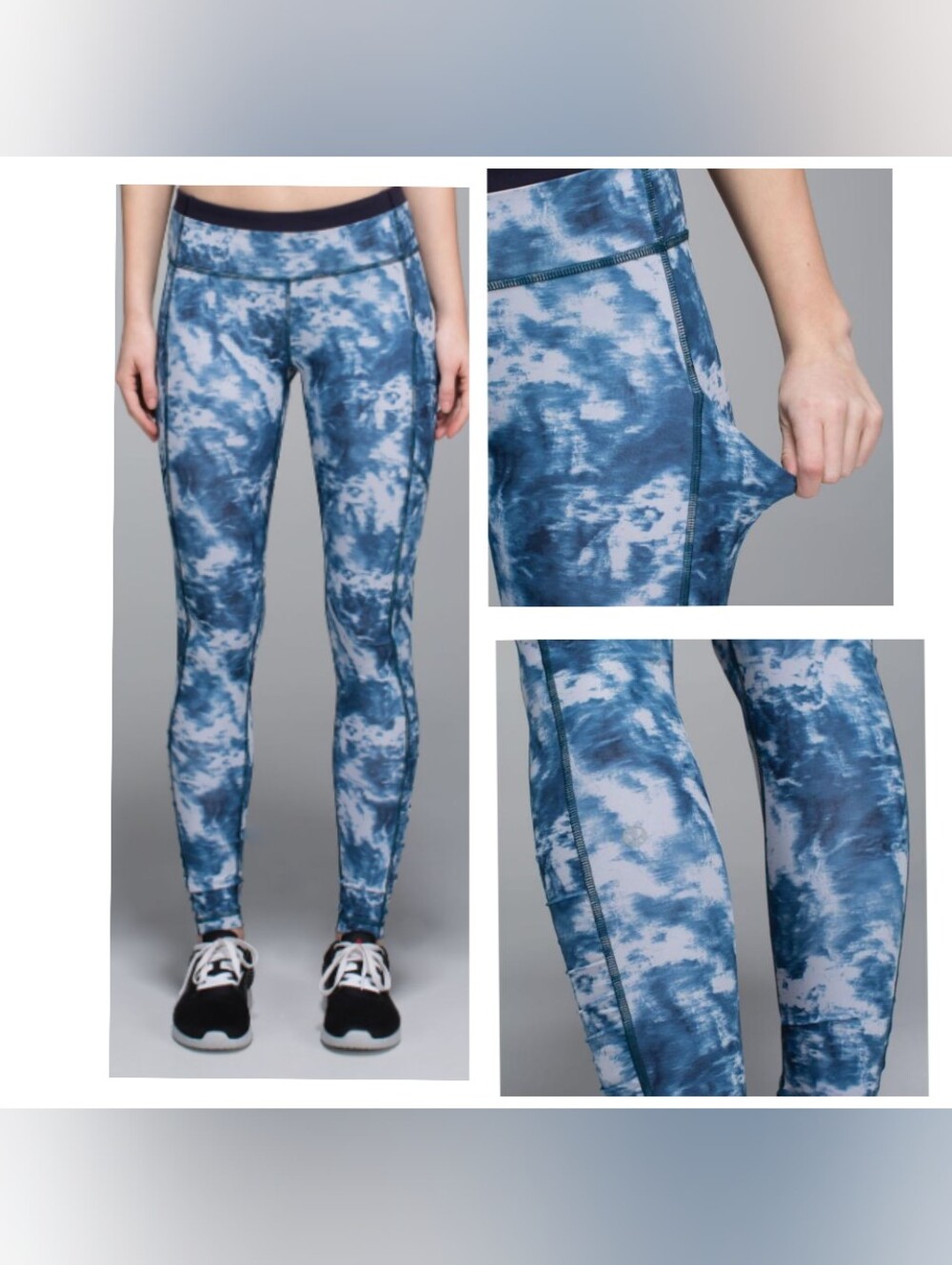 Lululemon Speed Tight III *All Full-On Luxtreme Sea Side Silver Fox Albert